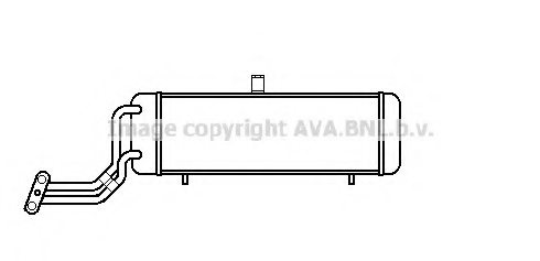 PRASCO BW3129 Oil Cooler, engine oil